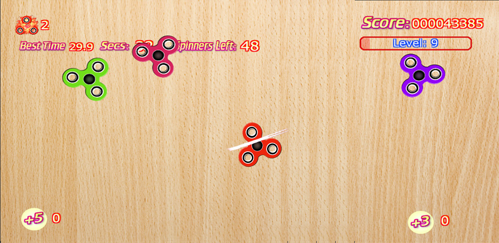 Fidget Spinner Smasher Screen 1